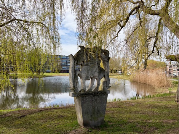 Verplaatsing beeld Willem van Duvenvoorde