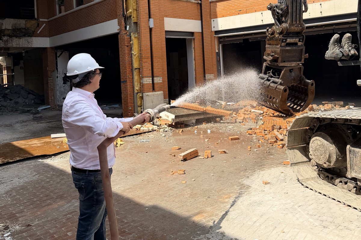 Startsein bouw nieuw gemeentehuis in Arendshof II