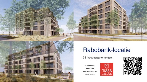 Impressie bouwplan Rabobank