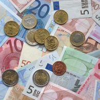 Euro munten en biljetten