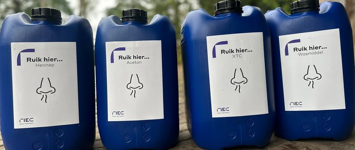 Geurtonnen tegen drugscriminaliteit