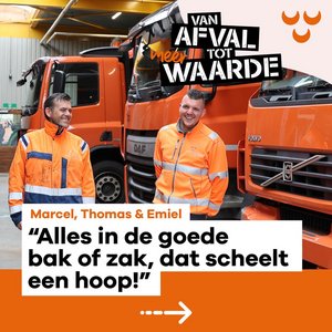 Marcel Kuijs, Thomas Ruijs, Emiel Bouwhuis (Oosterhoutse Afvalhelden)