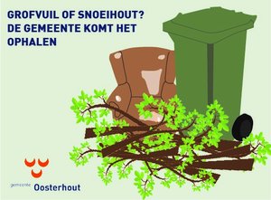 Grofvuil en snoeihout