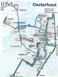 Buslijnen met halte vlakbij het stadhuis