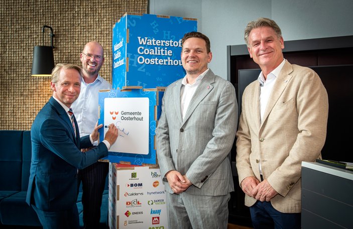 ondertekening duurzame waterstofvoorziening