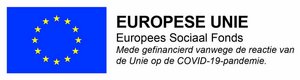 Logo van Europese Unie en de ESF-subsidie 