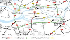 omleidingsroute hooipolder