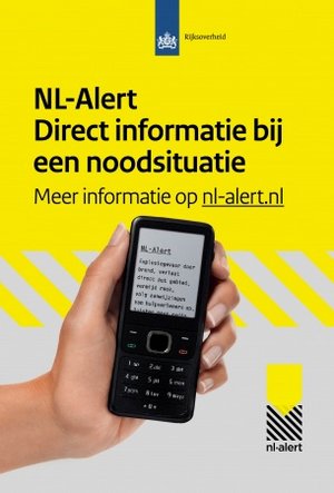 NL-alert aankondiging