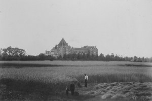 Afbeelding van de Sint-Paulusabdij aan het begin van de 20ste eeuw Afbeelding van de Sint-Paulusabdij aan het begin van de 20ste eeuw